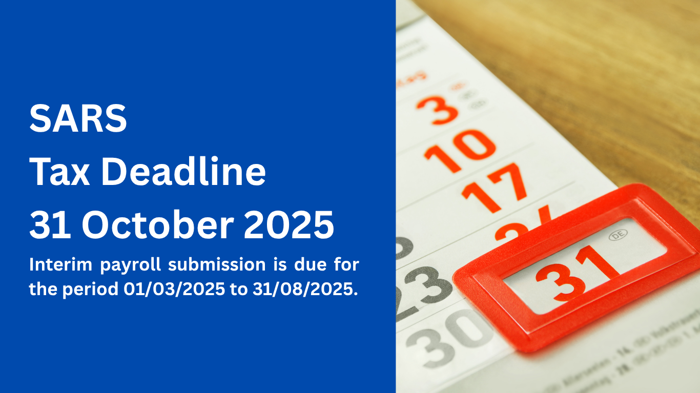 🚨 SARS Interim Employer Reconciliation Deadline: 31 October 2025. What Every Employer Needs to Know